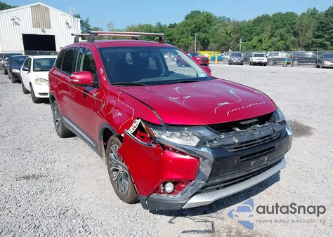 2016 Mitsubishi Outlander Se from USA, damaged, VIN JA4AZ3A30GZ020964